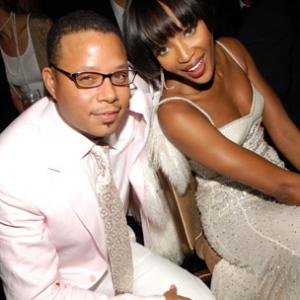 Naomi Campbell and Terrence Howard