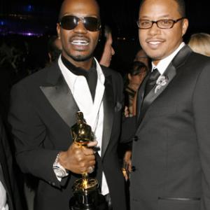 Terrence Howard and Jordan Houston at event of The 78th Annual Academy Awards 2006