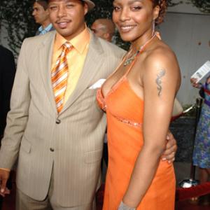 Terrence Howard and Nona Gaye at event of Hustle amp Flow 2005