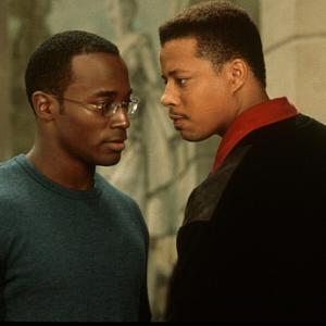 Still of Taye Diggs and Terrence Howard in The Best Man (1999)