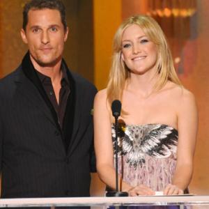 Matthew McConaughey and Kate Hudson at event of 14th Annual Screen Actors Guild Awards 2008