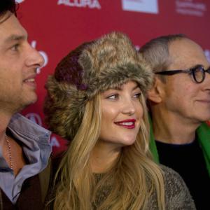 Kate Hudson Zach Braff and Michael Shamberg at event of Wish I Was Here 2014
