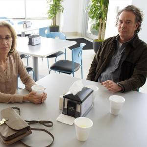 Still of Timothy Hutton and Felicity Huffman in American Crime 2015