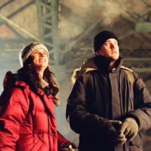 Still of Juliette Lewis and Joshua Jackson in Aurora Borealis (2005)