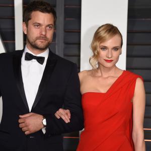 Joshua Jackson and Diane Kruger at event of The Oscars (2015)