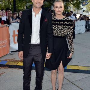 Joshua Jackson and Diane Kruger at event of Inescapable 2012