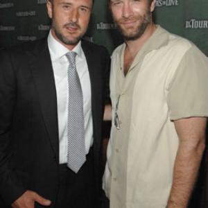 David Arquette and Thomas Jane at event of The Butler's in Love (2008)