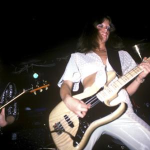 The Runaways Joan Jett Jackie Fox performing at CBGB in New York City on August 2 1976