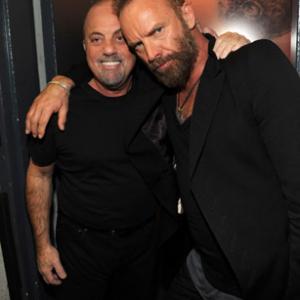 Sting and Billy Joel
