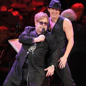 Elton John and Channing Tatum