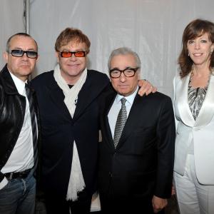 Martin Scorsese Elton John Bernie Taupin and Jane Rosenthal at event of The Union 2011