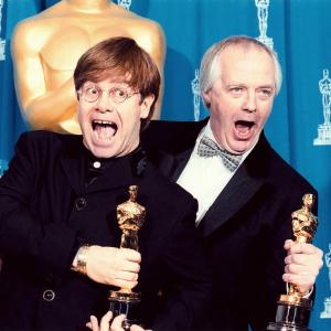 Elton John and Tim Rice at event of The 67th Annual Academy Awards 1995
