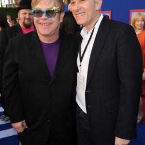 Elton John and James Newton Howard at event of Gnomeo amp Juliet 2011