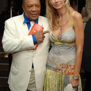 Quincy Jones and Kimberley Conrad
