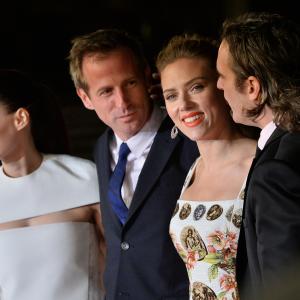 Joaquin Phoenix Spike Jonze Scarlett Johansson and Rooney Mara at event of Ji 2013
