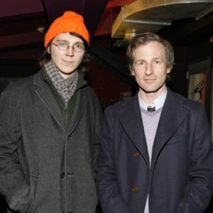 Spike Jonze and Paul Dano at event of Tell Them Anything You Want: A Portrait of Maurice Sendak (2009)