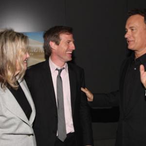 Tom Hanks Catherine OHara and Spike Jonze at event of Maksas ir maksimonstrai 2009