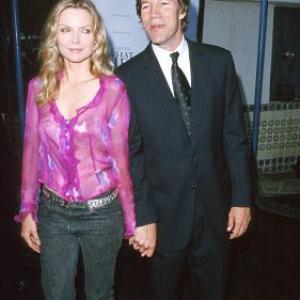 Michelle Pfeiffer and David E Kelley at event of What Lies Beneath 2000