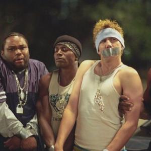 (l-r) Anthony Anderson, Taye Diggs, Jamie Kennedy, and Terry Crews