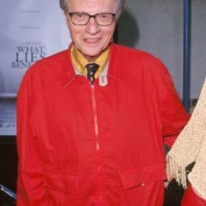 Larry King at event of What Lies Beneath 2000