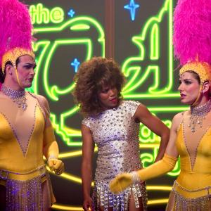 Still of Sandra Bullock, Regina King and Diedrich Bader in Miss Congeniality 2: Armed and Fabulous (2005)
