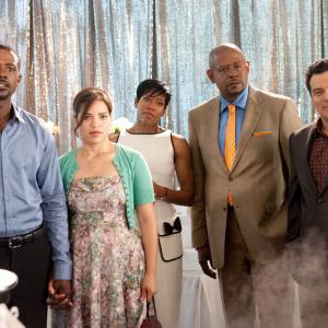 Still of Forest Whitaker, Regina King, America Ferrera and Lance Gross in Our Family Wedding (2010)