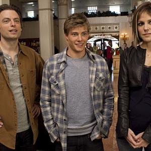 Still of MaryLouise Parker Justin Kirk and Hunter Parrish in Weeds 2005