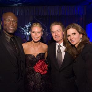 The Golden Globe Awards  66th Annual After Party Seal Heidi Klum Kyle MacLachlan Desiree Gruber