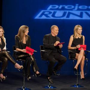 Still of Heidi Klum, Hilary Duff, Nina Garcia and Michael Kors in Project Runway (2004)