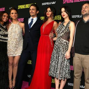 Harmony Korine, James Franco, Vanessa Hudgens, Selena Gomez, Ashley Benson, Rachel Korine