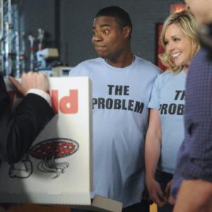 Still of Jane Krakowski and Tracy Morgan in 30 Rock The Problem Solvers 2009