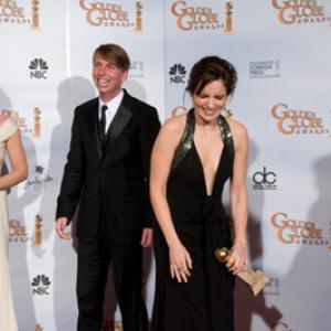 The Golden Globe Awards  66th Annual Arrivals Jane Krakowski Jack McBrayer Tina Fey