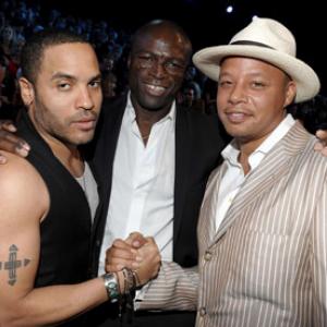 Terrence Howard Lenny Kravitz and Seal at event of The Victorias Secret Fashion Show 2008