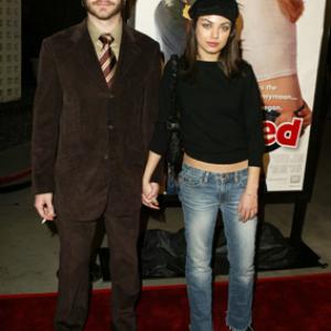 Mila Kunis and Danny Masterson at event of Just Married (2003)