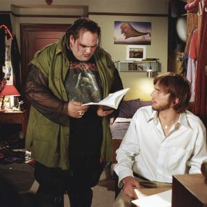 Still of Ashton Kutcher and Ethan Suplee in The Butterfly Effect (2004)