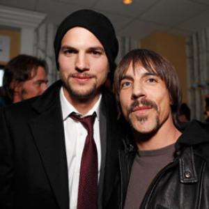 Ashton Kutcher and Anthony Kiedis