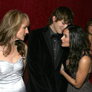 Helen Hunt, Demi Moore, Ashton Kutcher and Mary Elizabeth Winstead at event of Bobby (2006)