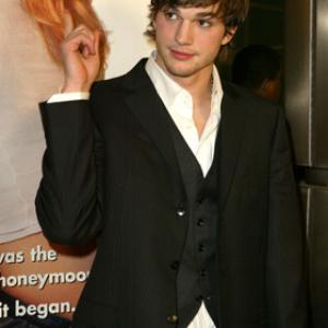 Ashton Kutcher at event of Just Married 2003
