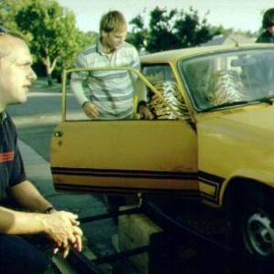 Director Danny Leiner, a vintage Renault and the dudes.