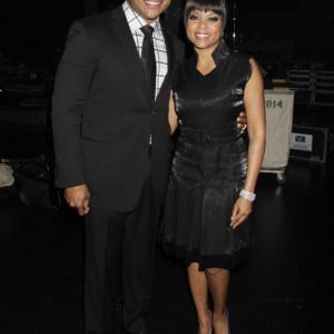 Still of LL Cool J and Taraji P Henson in We Will Always Love You A Grammy Salute to Whitney Houston 2012