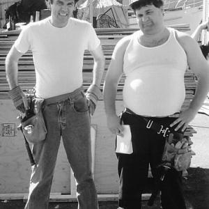 Artie Lange and Norm MacDonald in Dirty Work 1998
