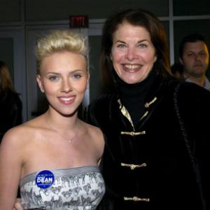 Sherry Lansing and Scarlett Johansson at event of The Perfect Score 2004