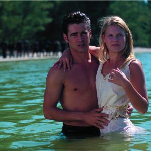 Still of Ali Larter and Colin Farrell in American Outlaws 2001