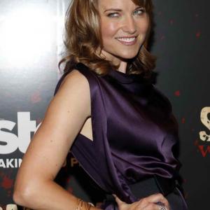 Lucy Lawless at Spartacus Premiere in New York