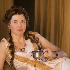 Still of Lucy Lawless in Spartacus Gods of the Arena 2011