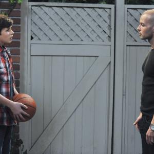 Still of Joseph Lawrence and Nick Robinson in Melissa & Joey (2010)