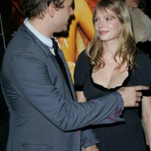 Heath Ledger and Michelle Williams at event of Casanova 2005