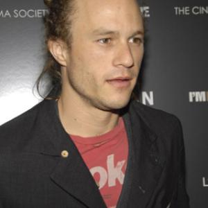 Heath Ledger at event of Manes cia nera (2007)