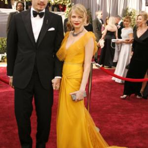 Heath Ledger and Michelle Williams at event of The 78th Annual Academy Awards 2006