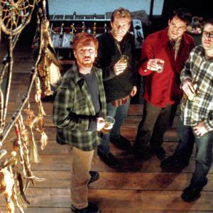 Still of Thomas Jane, Jason Lee, Damian Lewis and Timothy Olyphant in Dreamcatcher (2003)